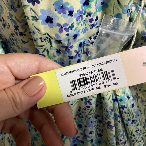 Summersalt The All Dressed Up Floral Dress Small - Picture 13 of 16